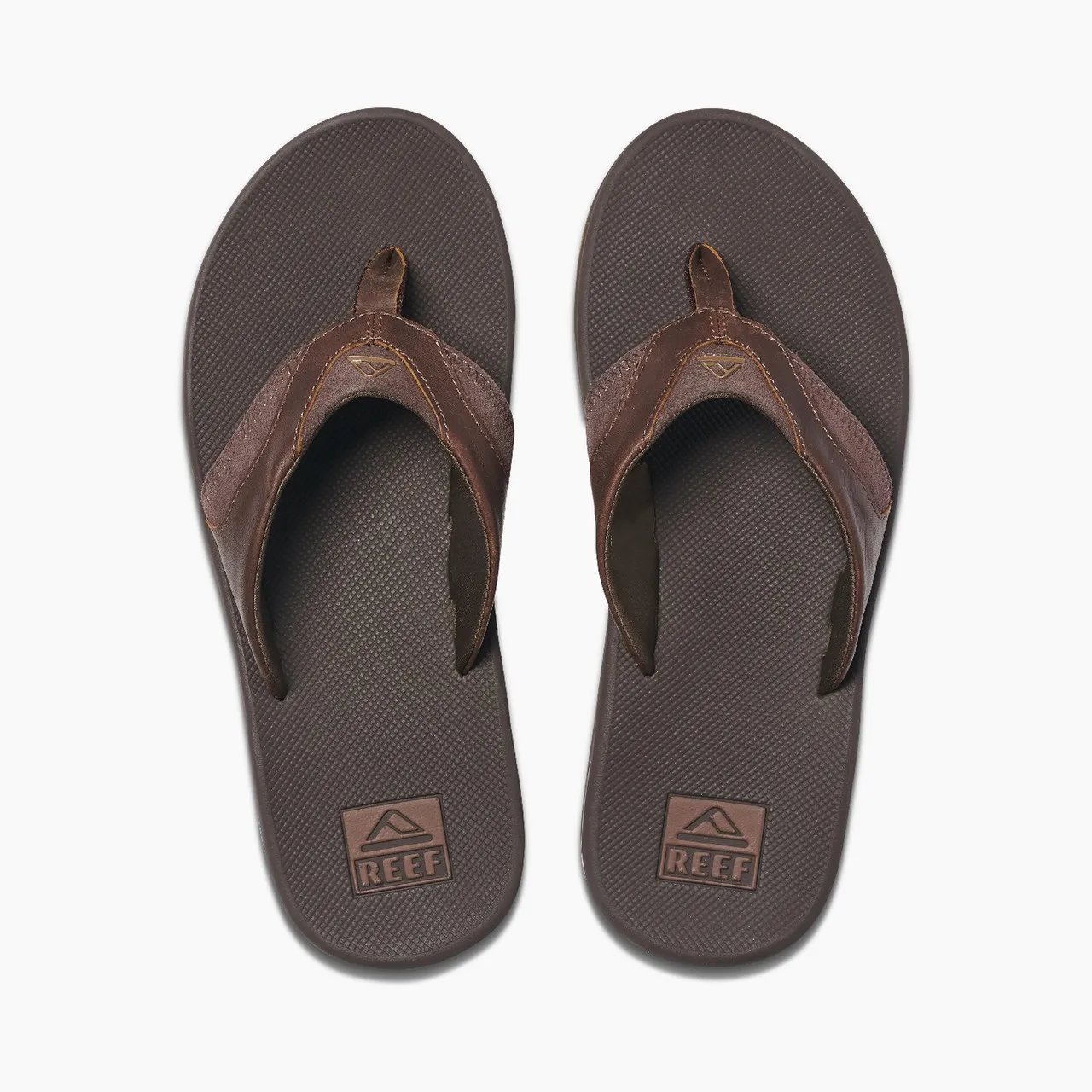 Reef Leather Fanning Men's Sandals