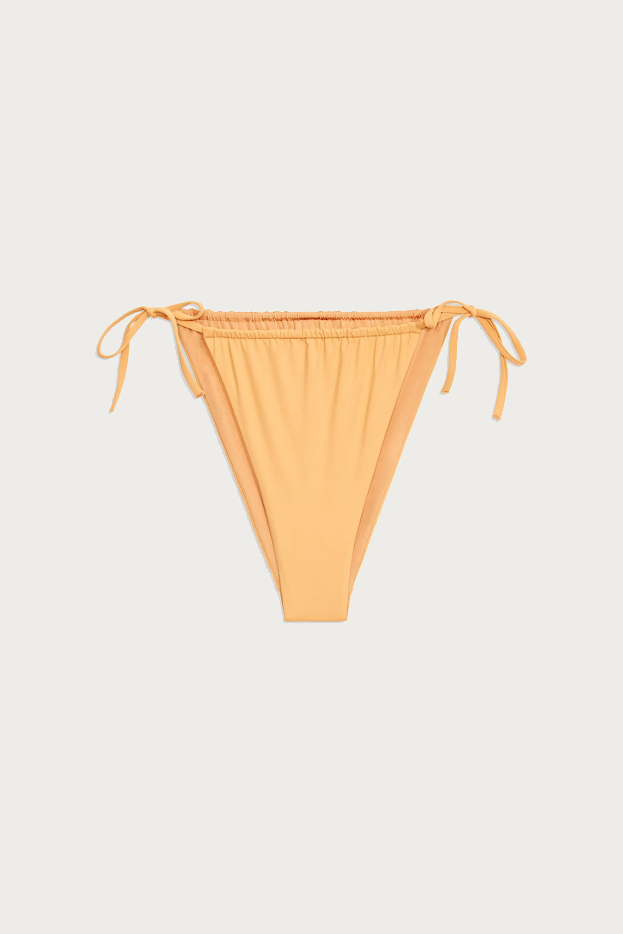 RUCHED STRING BIKINI BOTTOM