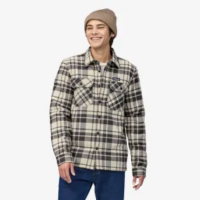 SALE! Patagonia Insulated Shirt Jacket - Men's Organic Cotton Midweight Fjord Flannel Shirt