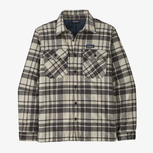 SALE! Patagonia Insulated Shirt Jacket - Men's Organic Cotton Midweight Fjord Flannel Shirt