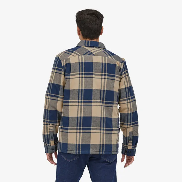 SALE! Patagonia Insulated Shirt Jacket - Men's Organic Cotton Midweight Fjord Flannel Shirt