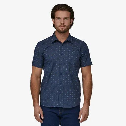 Sale - Patagonia Men's Go To Shirt - Hawaiian Style Short Sleeve Shirt from Patagonia