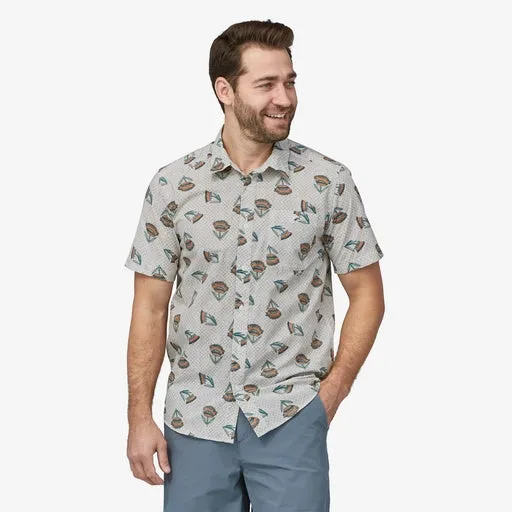 Sale - Patagonia Men's Go To Shirt - Hawaiian Style Short Sleeve Shirt from Patagonia