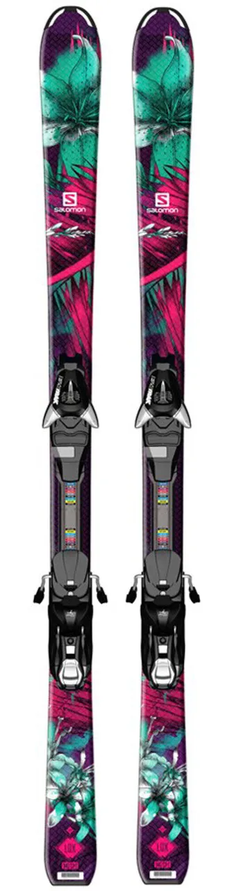 Salomon Q-Lux Jr Skis + EZY7 Bindings 2016