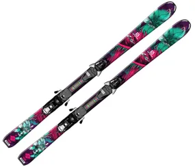 Salomon Q-Lux Jr Skis + EZY7 Bindings 2016