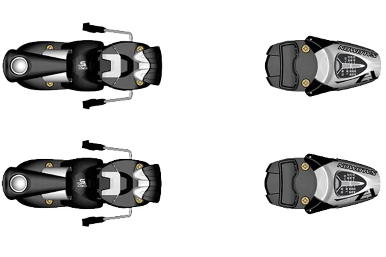 Salomon T5 Junior Ski Bindings 2011