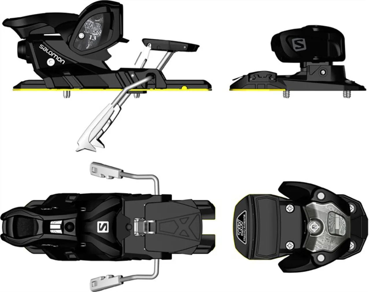 Salomon Warden MNC 13 Ski Bindings 2015