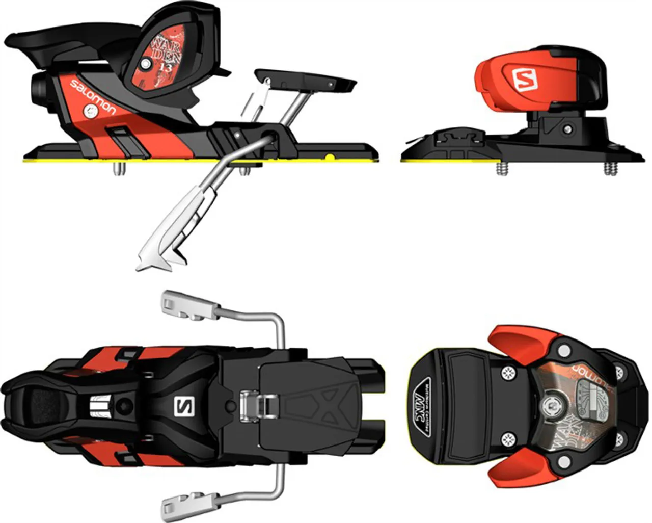 Salomon Warden MNC 13 Ski Bindings 2015