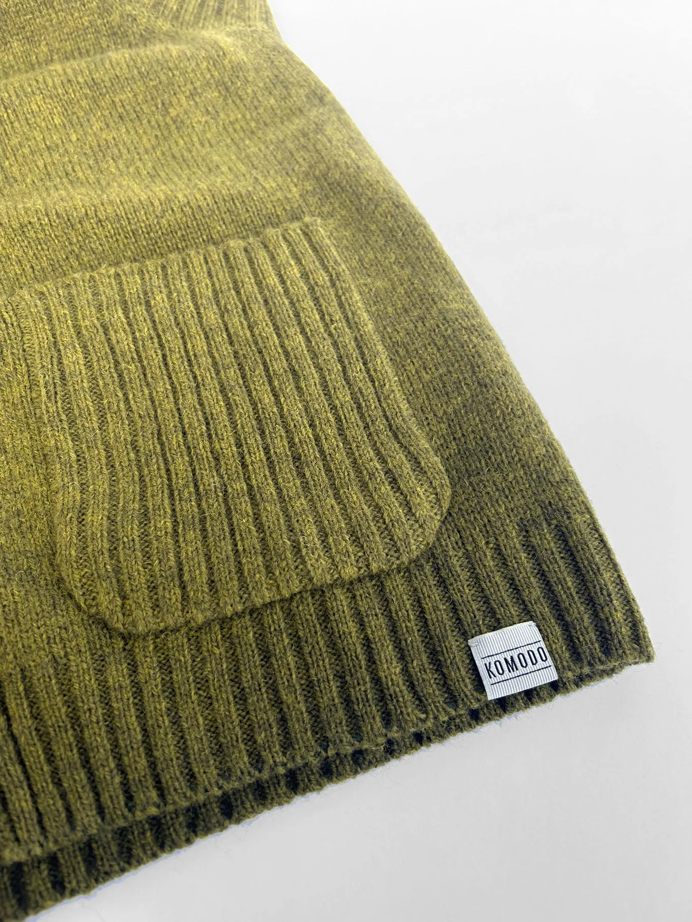 SATOSHI Wool Vest - Green