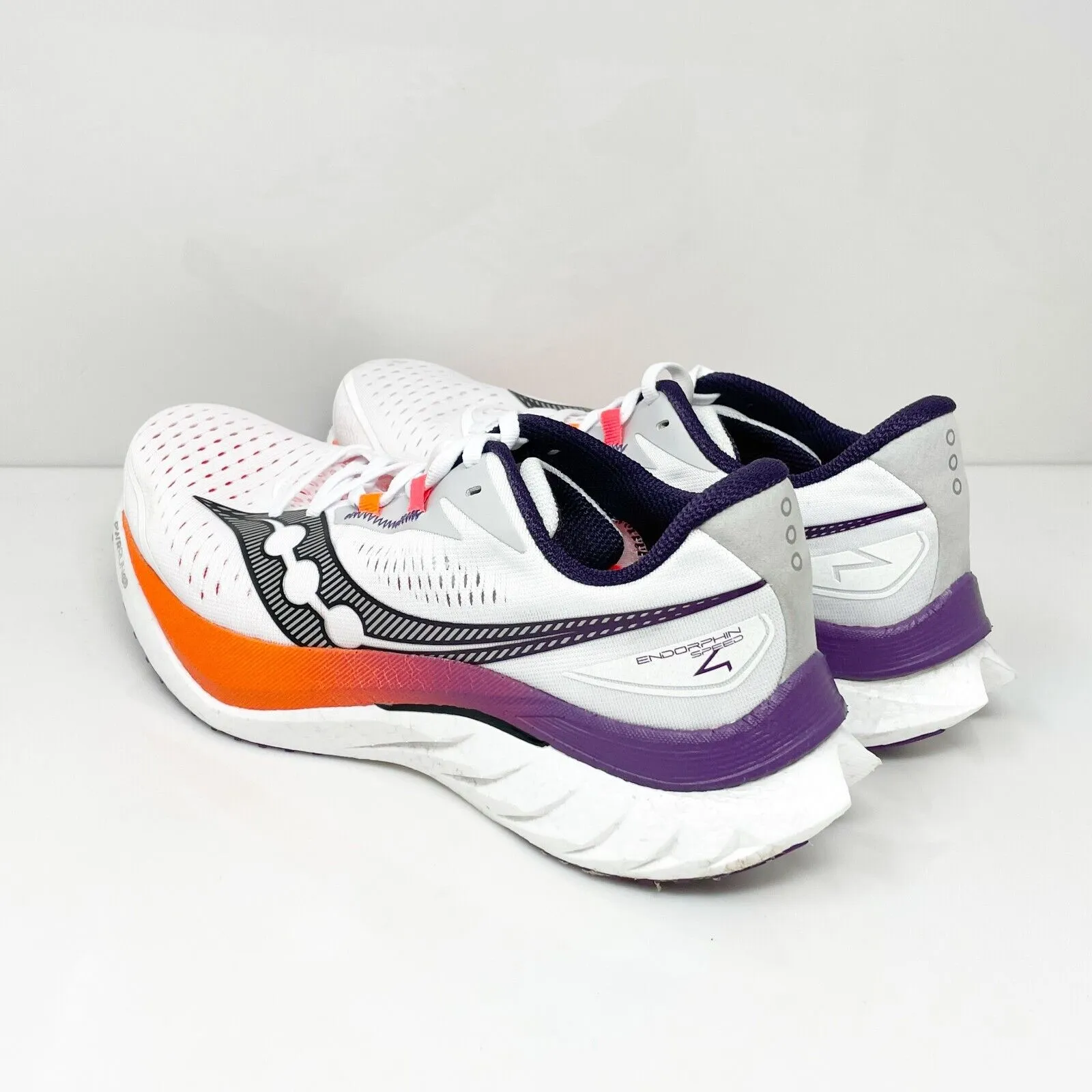 Saucony Mens Endorphin Speed 4 S20940-129 White Running Shoes Sneakers Size 8.5