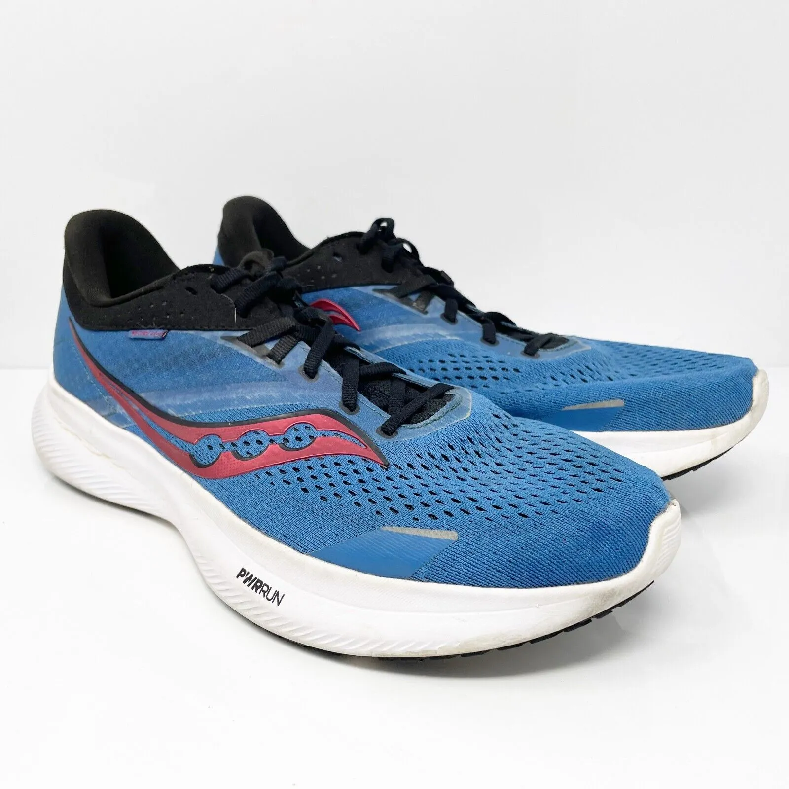 Saucony Mens Ride 16 S20830-16 Blue Running Shoes Sneakers Size 11.5