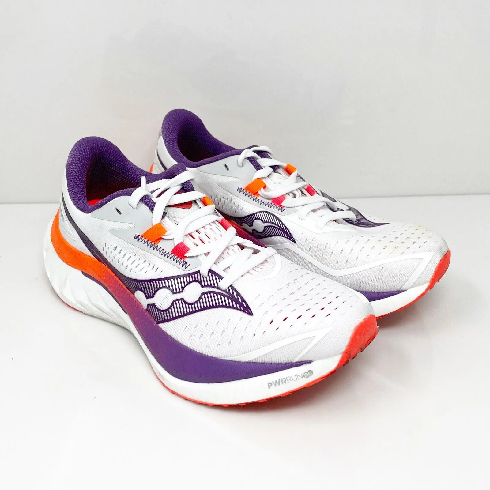 Saucony Womens Endorphin Speed 4 S10940-129 White Running Shoes Sneakers Sz 8.5