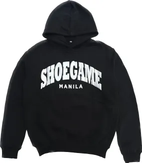 Shoegame Hoodie Arch Logo Black