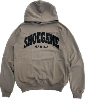 Shoegame Hoodie Arch Logo WARM STONE