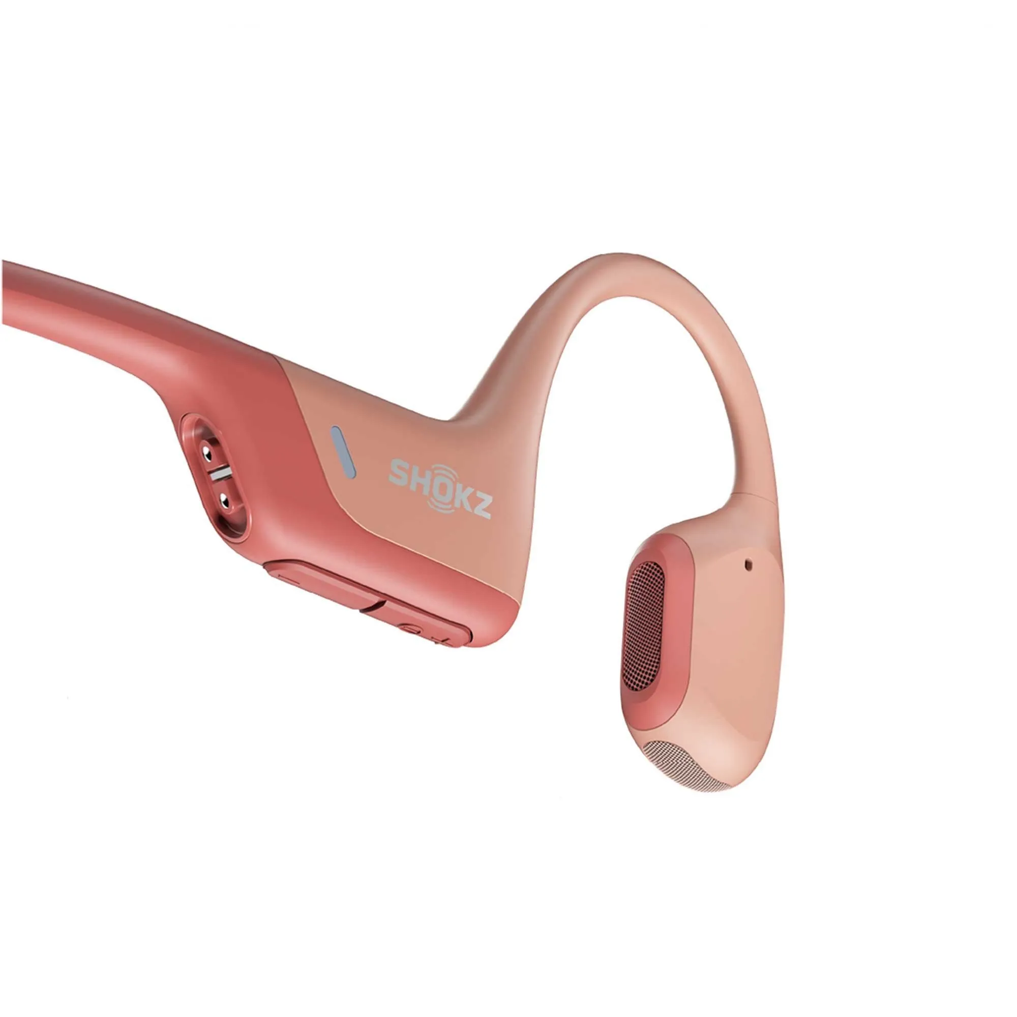 Shokz  OpenRun Pro Bluetooth Water Resistant Bone Conduction Headphones Pink