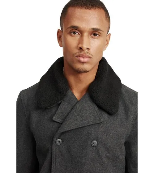 SOLID Parka d hiver en laine pour homme Coupe régulière Pinto 21300325ME