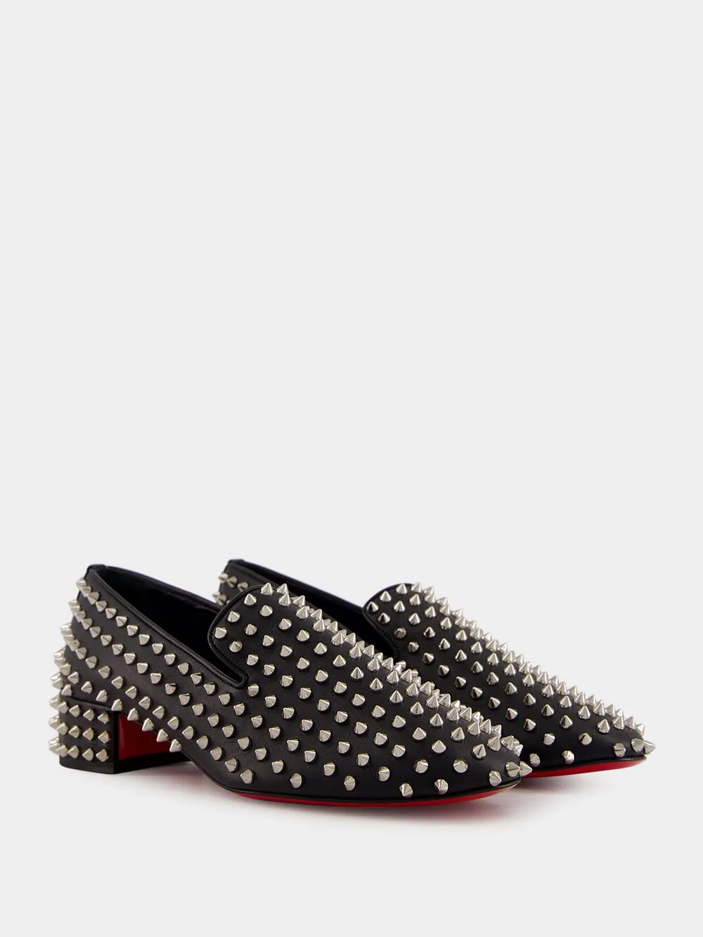 Spikeasy 30 mm Black Nappa Loafers