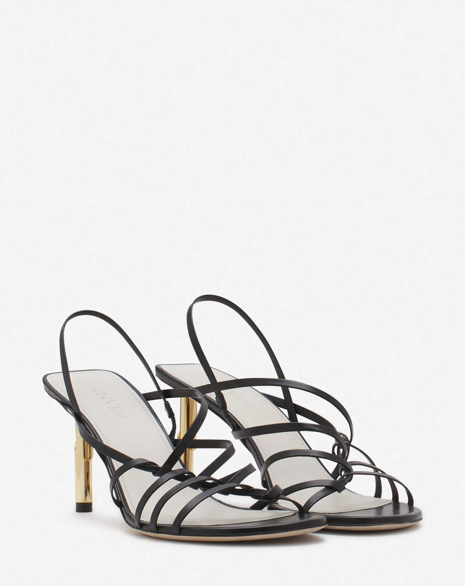 SQUENCE BY LANVIN LEATHER SANDALS