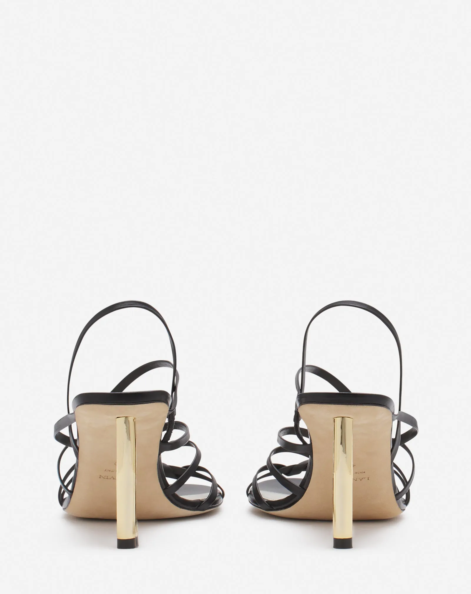 SQUENCE BY LANVIN LEATHER SANDALS