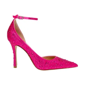 Steve Madden FRESCO S Luminos Scarpe Donna Décolleté con Cinturino Tacco 10 Pink