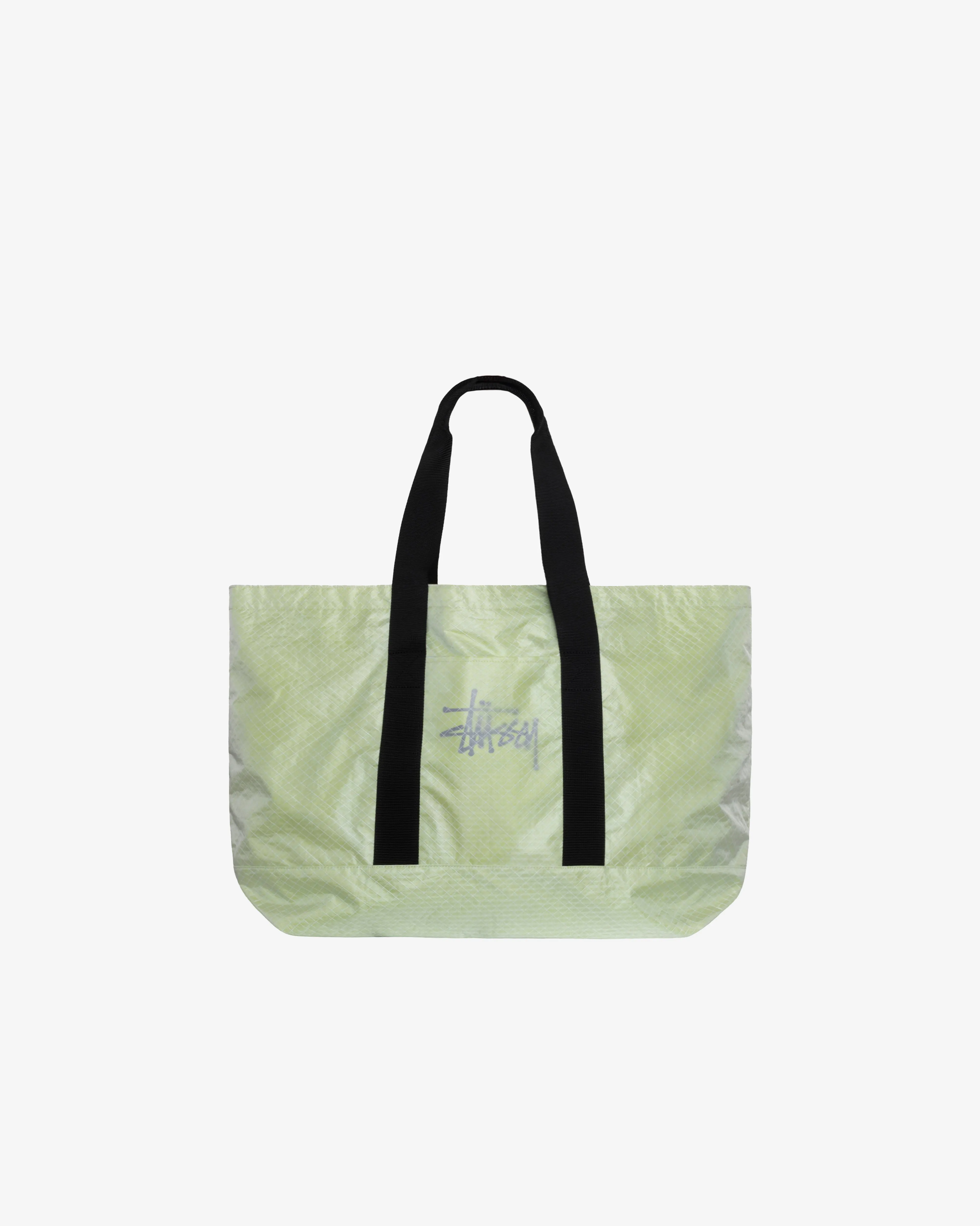 Stüssy - Men's Ripstop Overlay XL Tote Bag - (Lime)