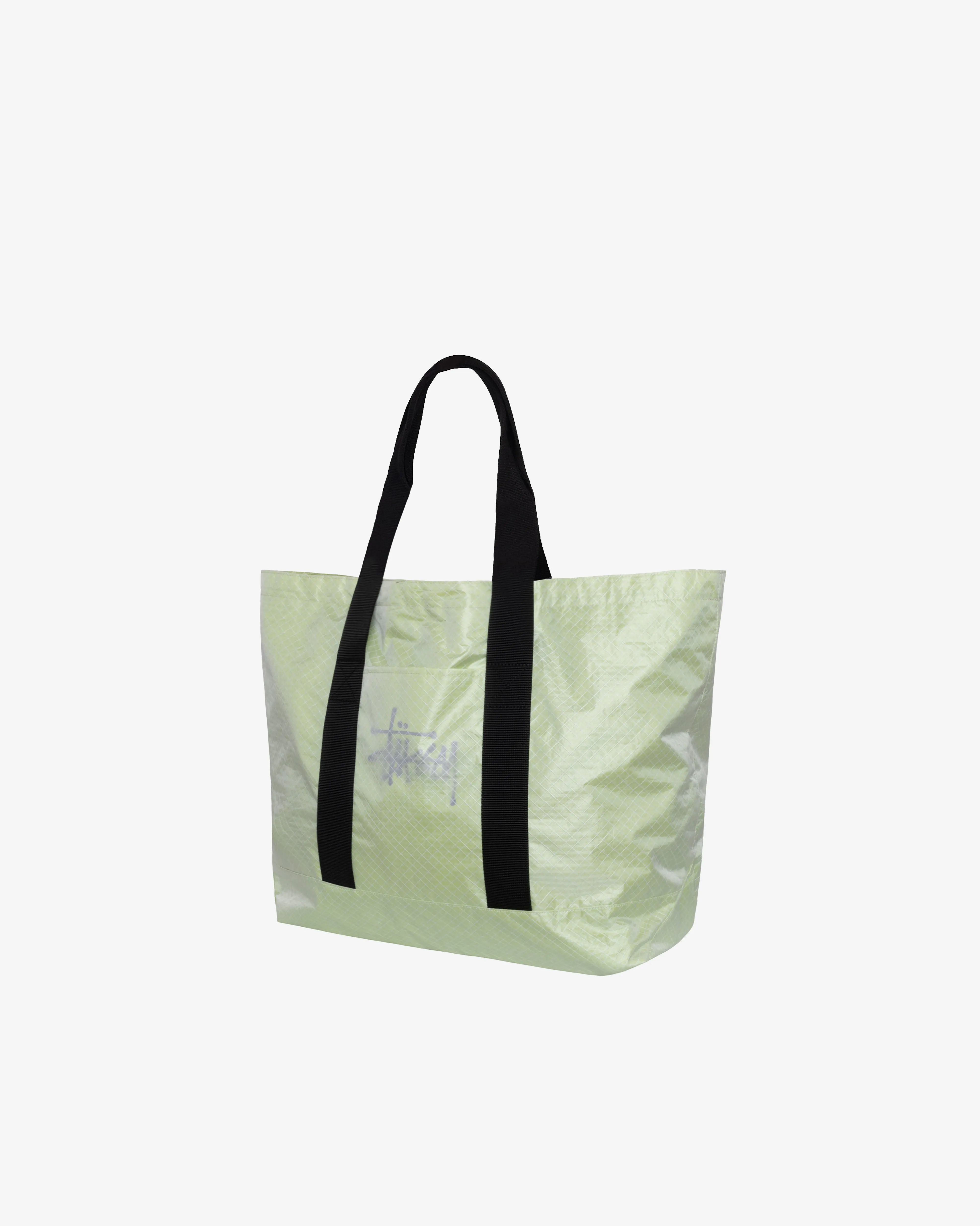 Stüssy - Men's Ripstop Overlay XL Tote Bag - (Lime)