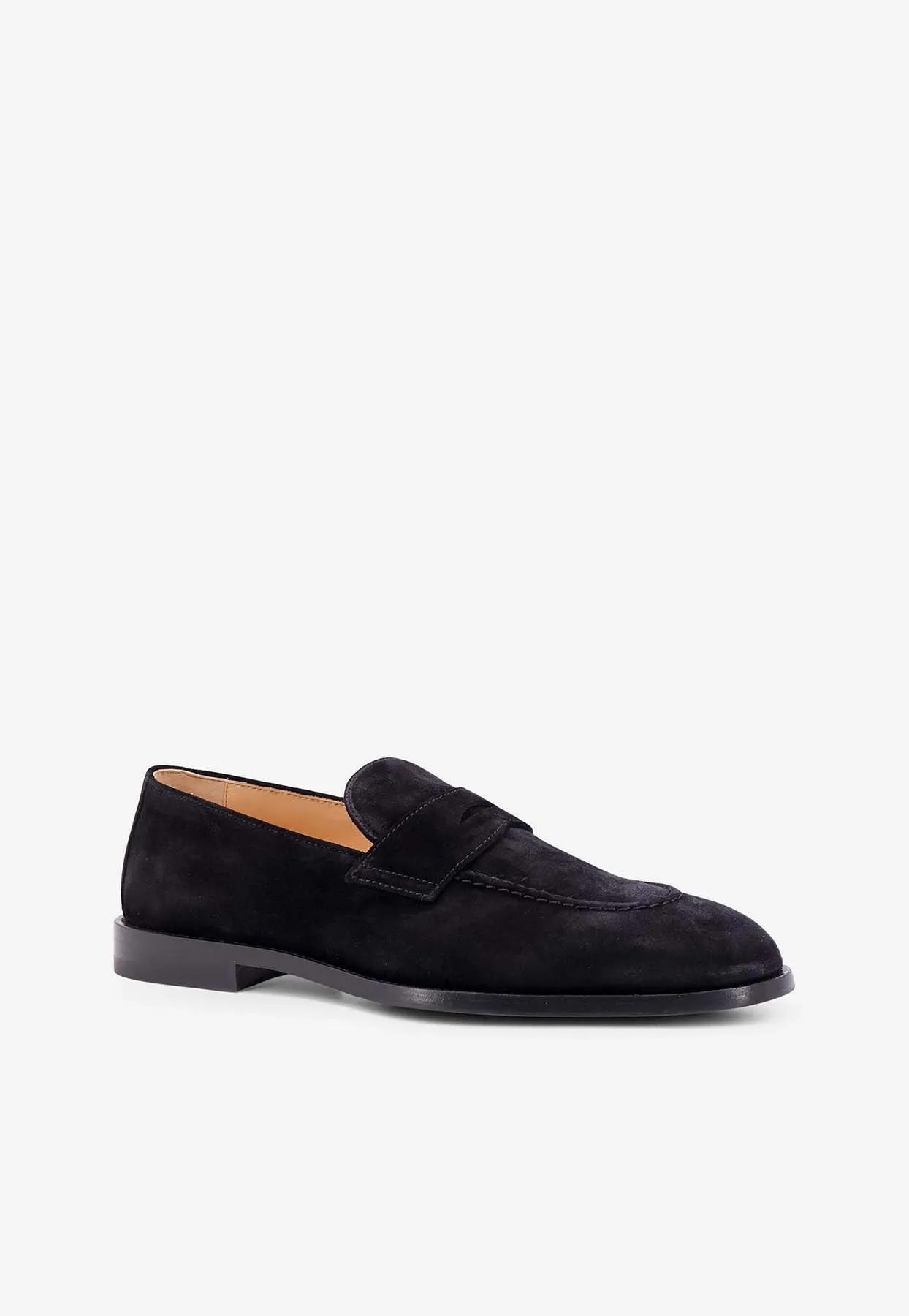 Suede Penny Loafers