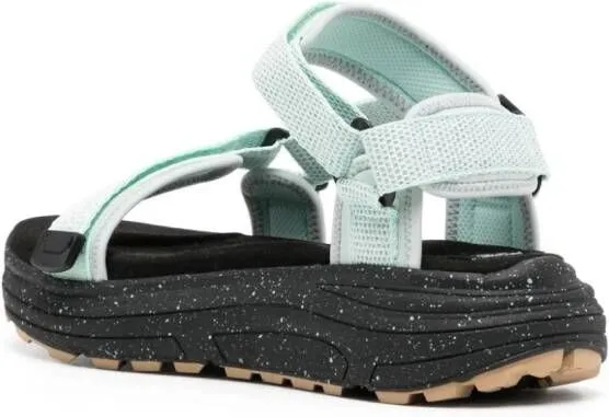 Suicoke Depa Run logo-patch sandals Green