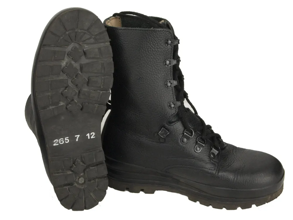 Swiss Leather Combat Boots