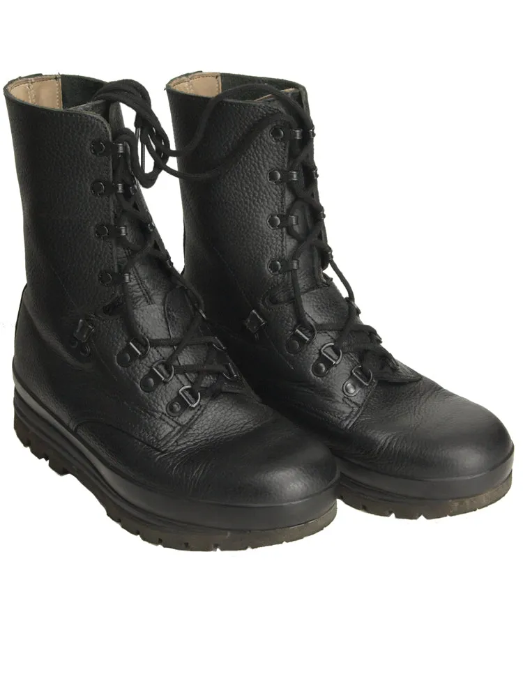 Swiss Leather Combat Boots