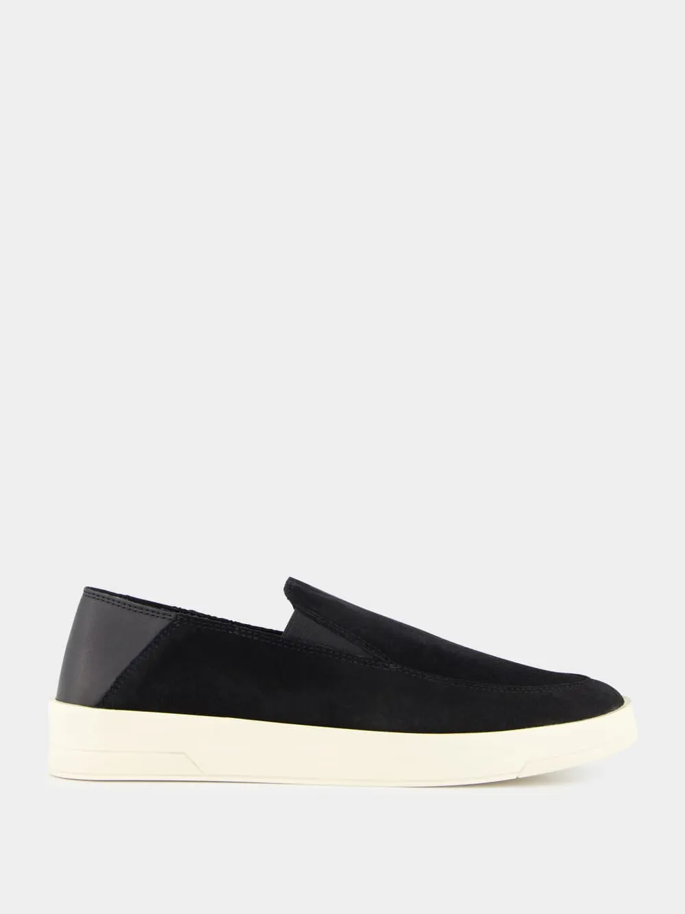 Telo Black Suede Loafers