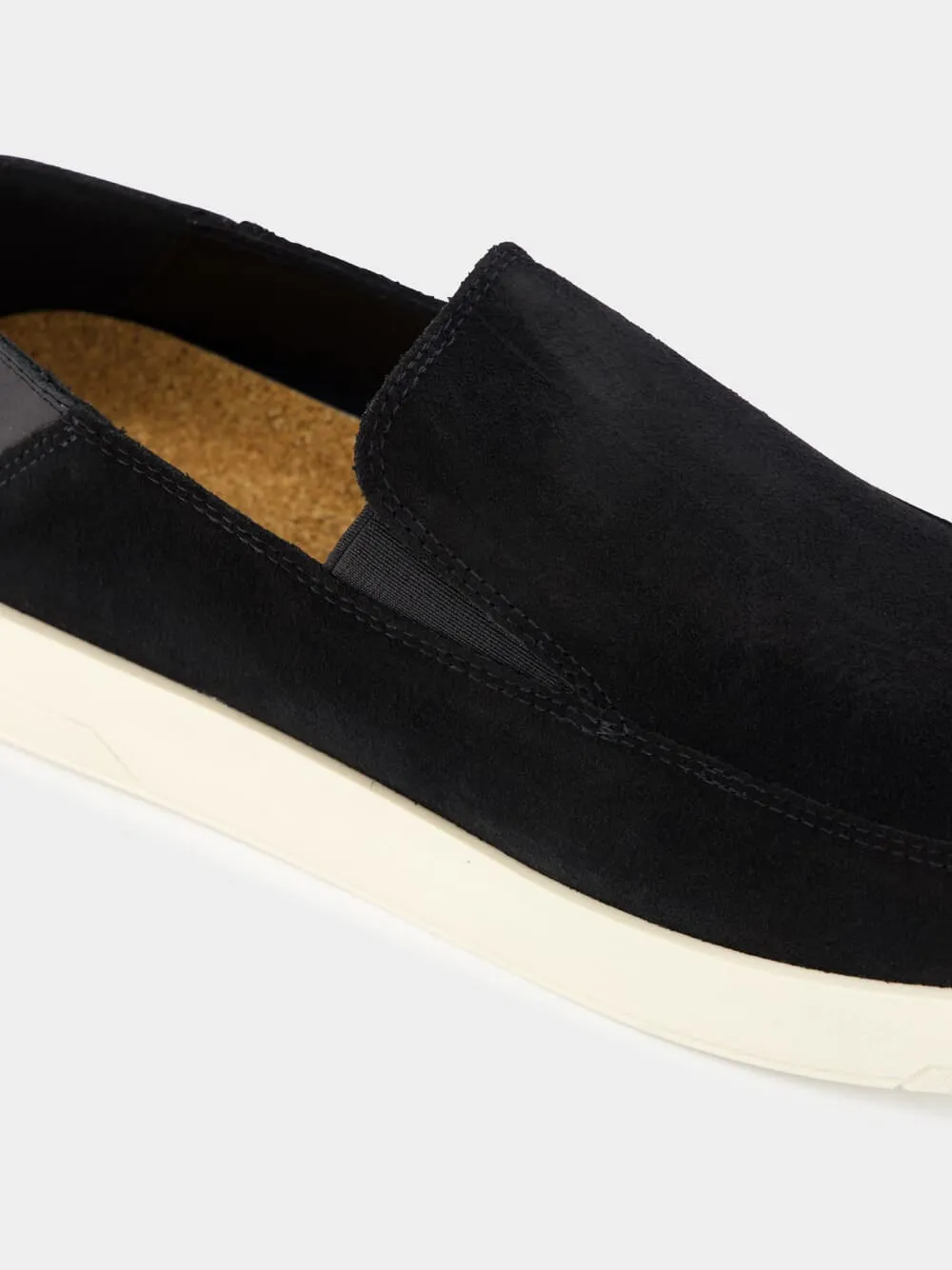 Telo Black Suede Loafers