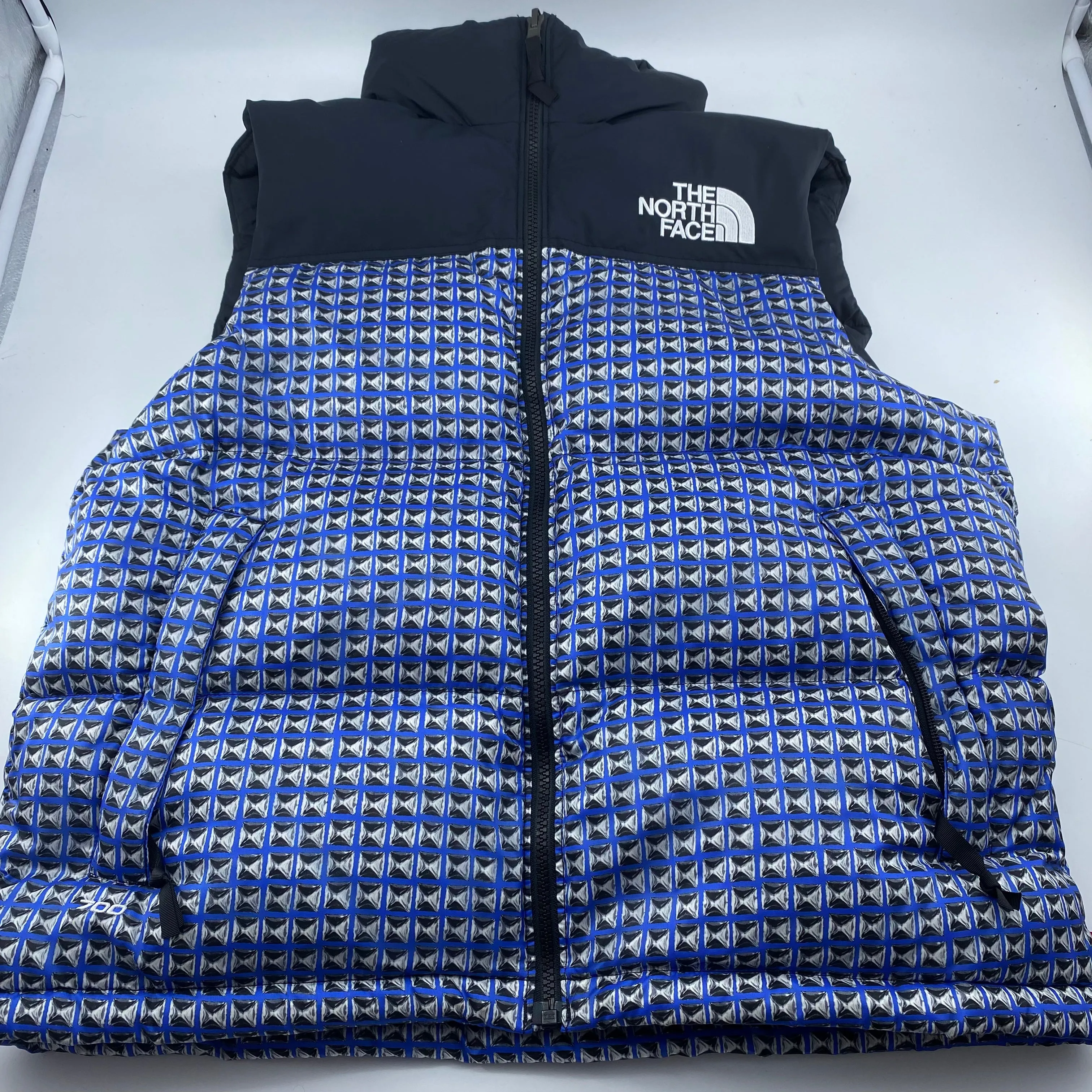 The north face & supreme studded Nuptse vest