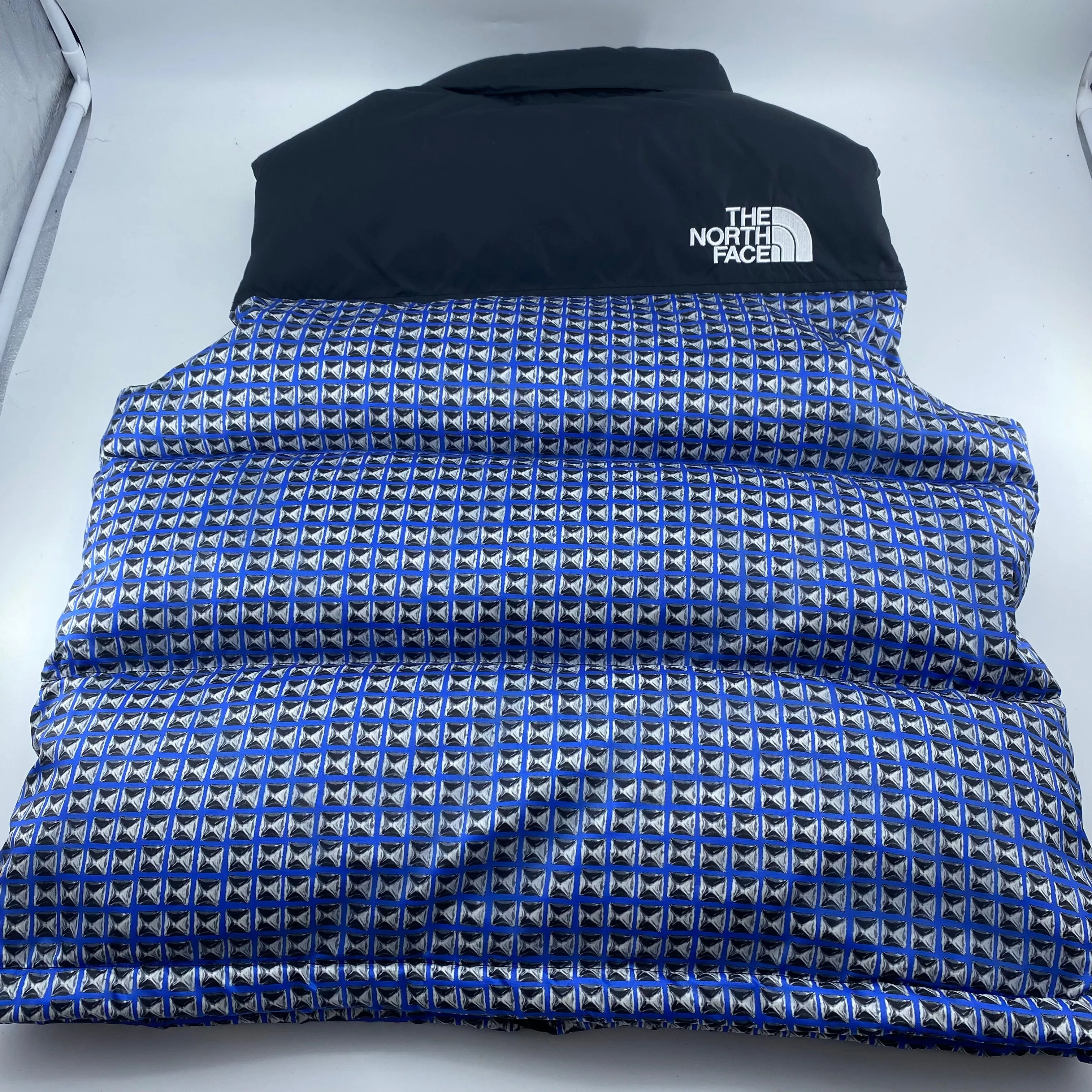 The north face & supreme studded Nuptse vest