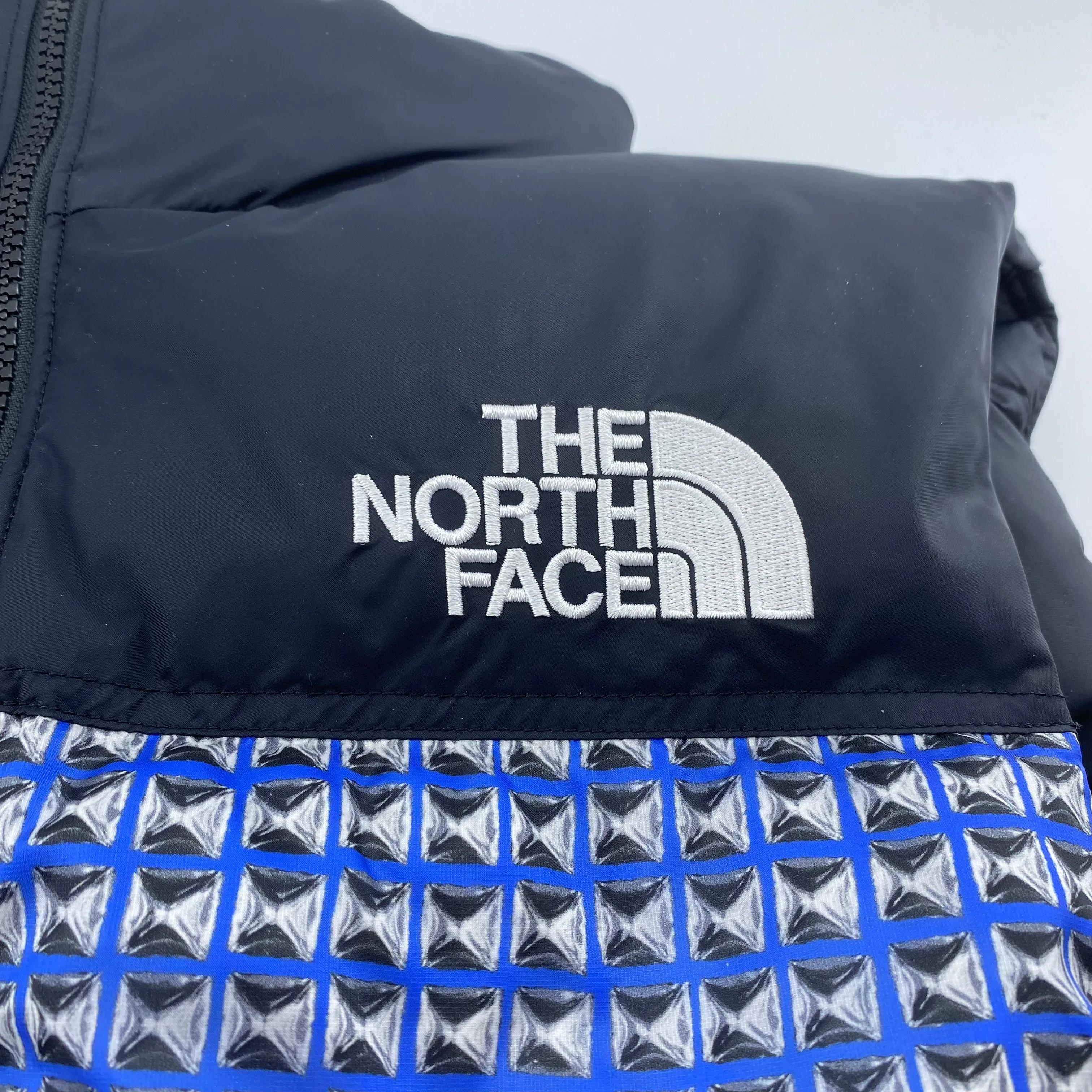 The north face & supreme studded Nuptse vest