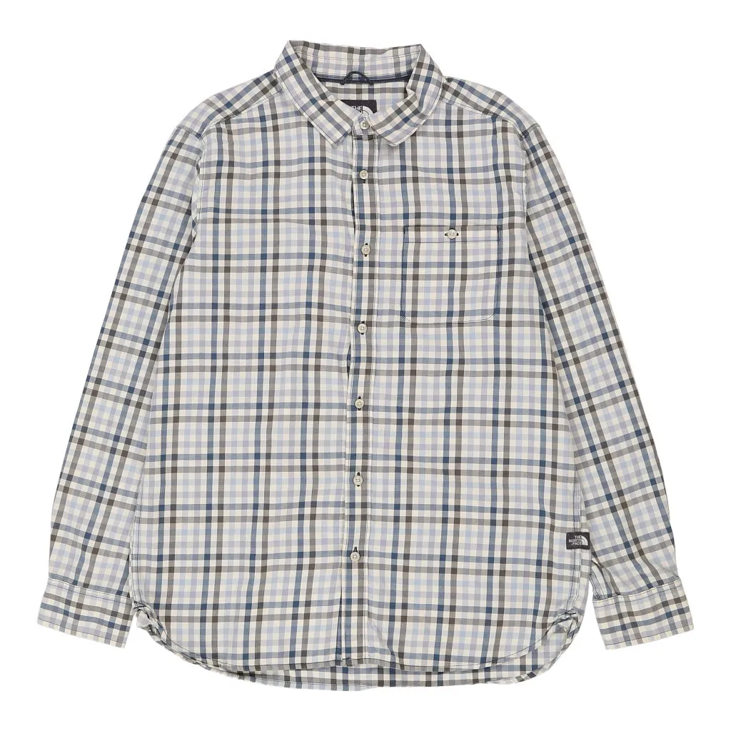 The North Face Checked Shirt - Large White Cotton