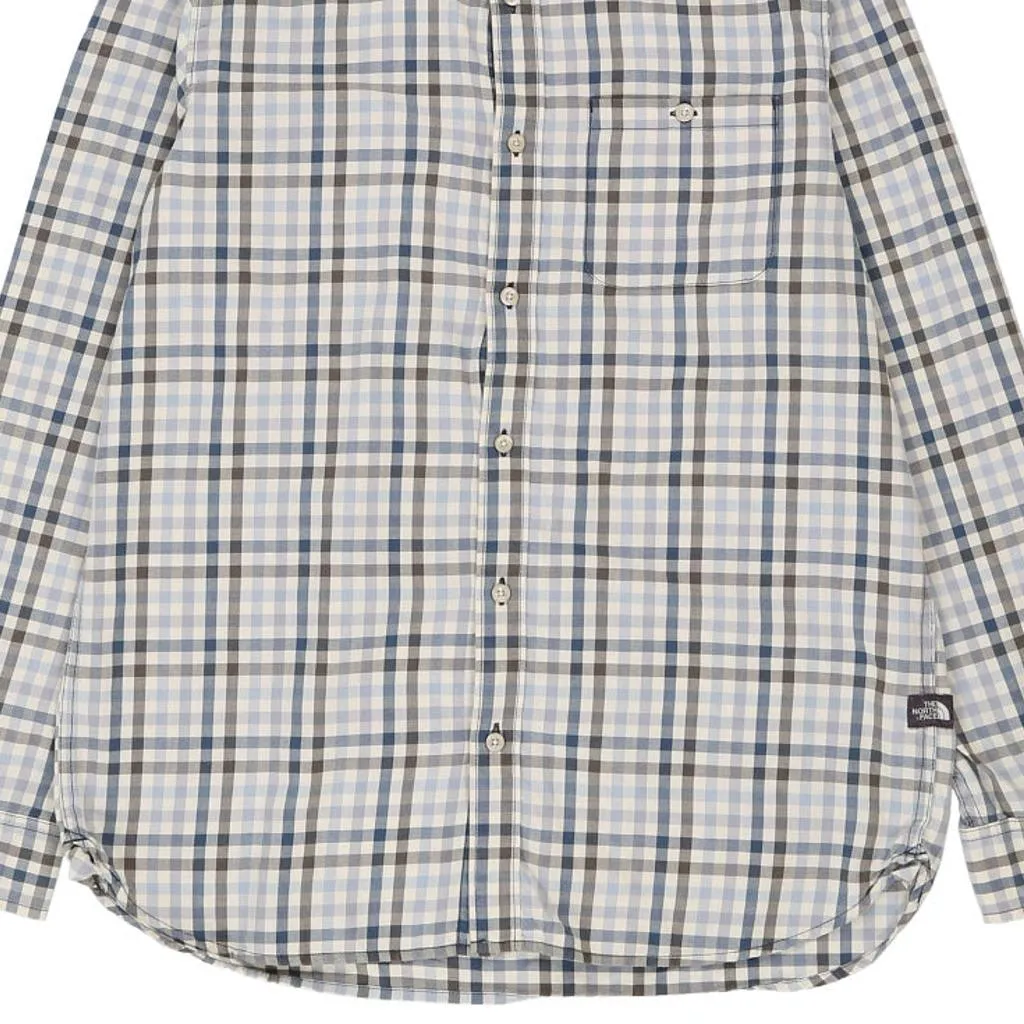 The North Face Checked Shirt - Large White Cotton