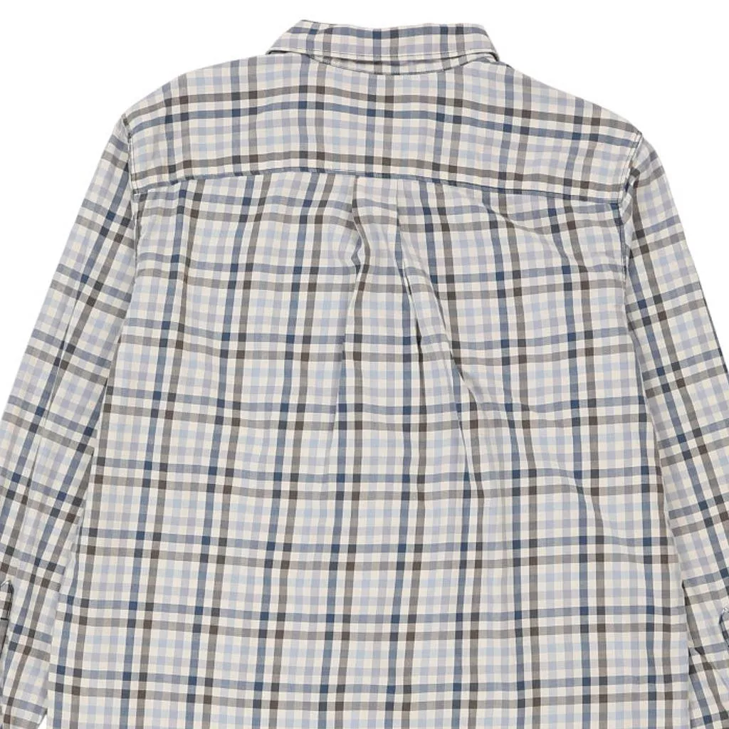 The North Face Checked Shirt - Large White Cotton