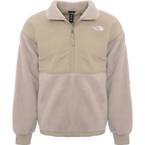 The North Face Men's Beige Platte Sherpa 1/4 Fleece