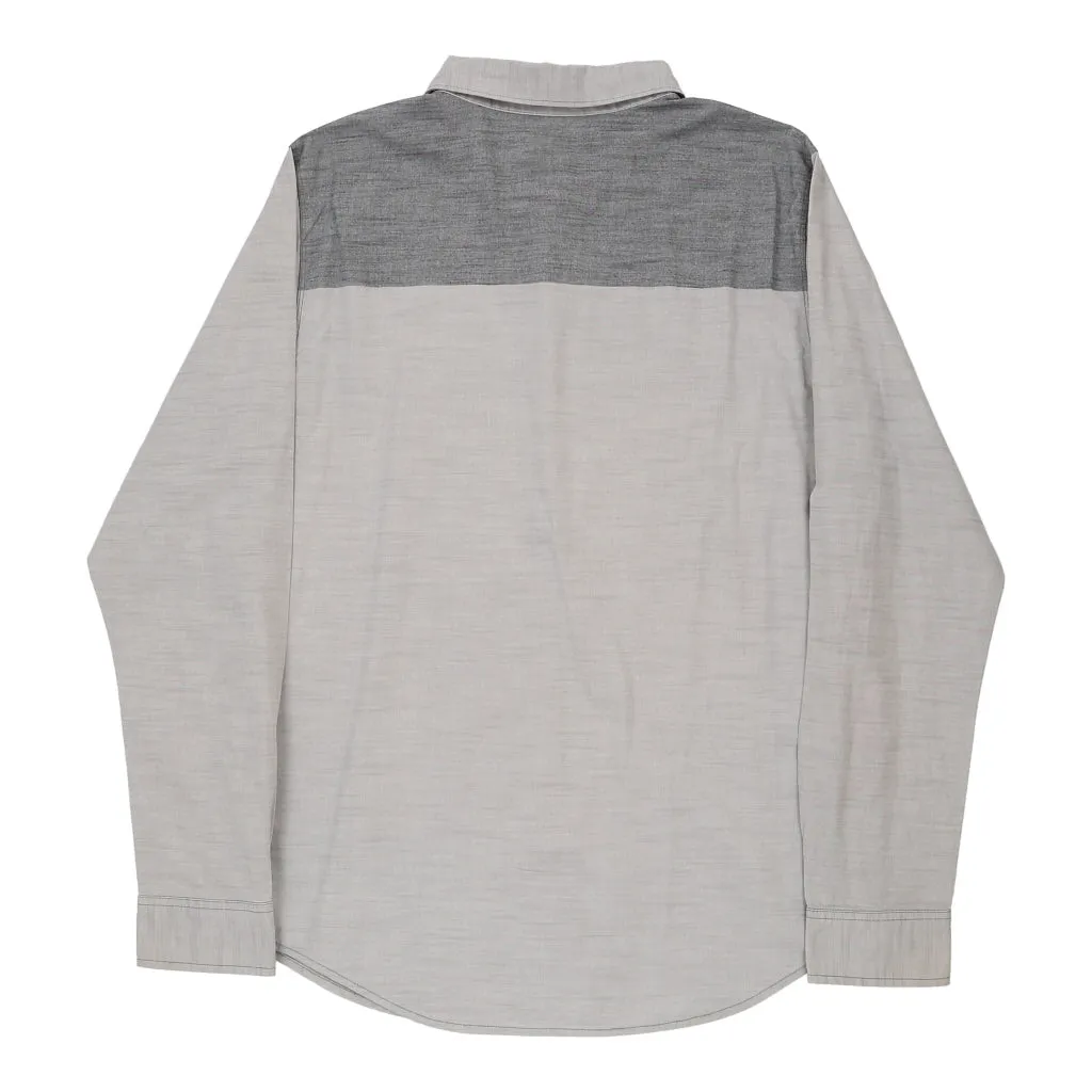 The North Face Shirt - Large Grey Cotton