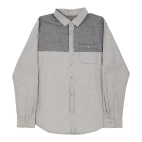 The North Face Shirt - Large Grey Cotton