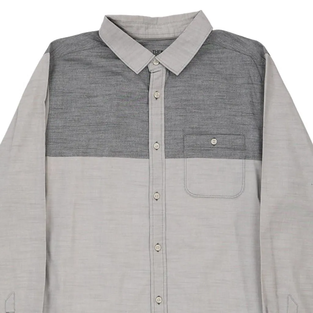 The North Face Shirt - Large Grey Cotton