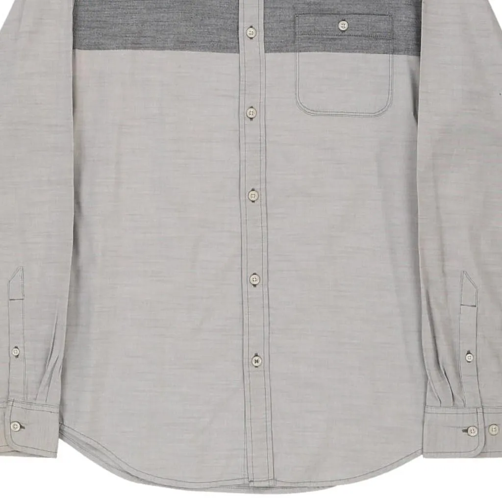 The North Face Shirt - Large Grey Cotton