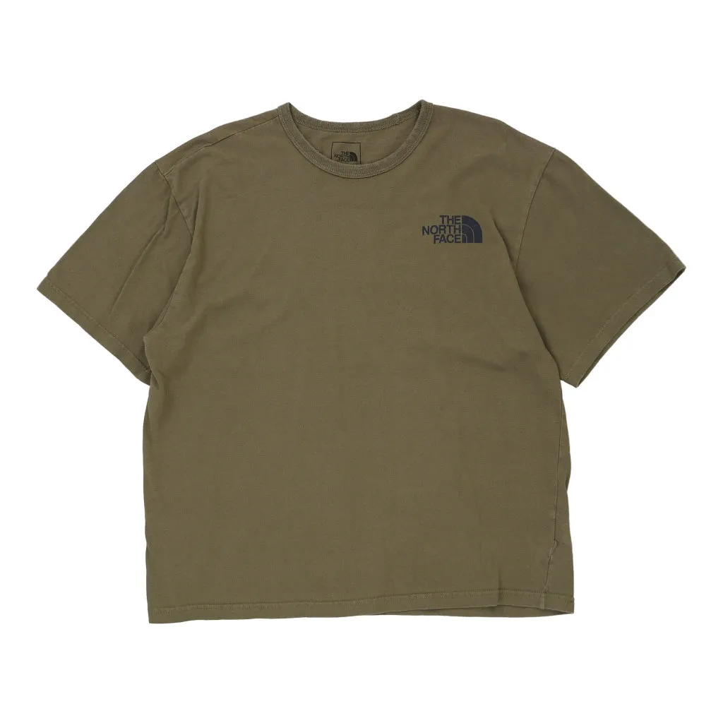 The North Face Spellout T-Shirt - Medium Brown Cotton