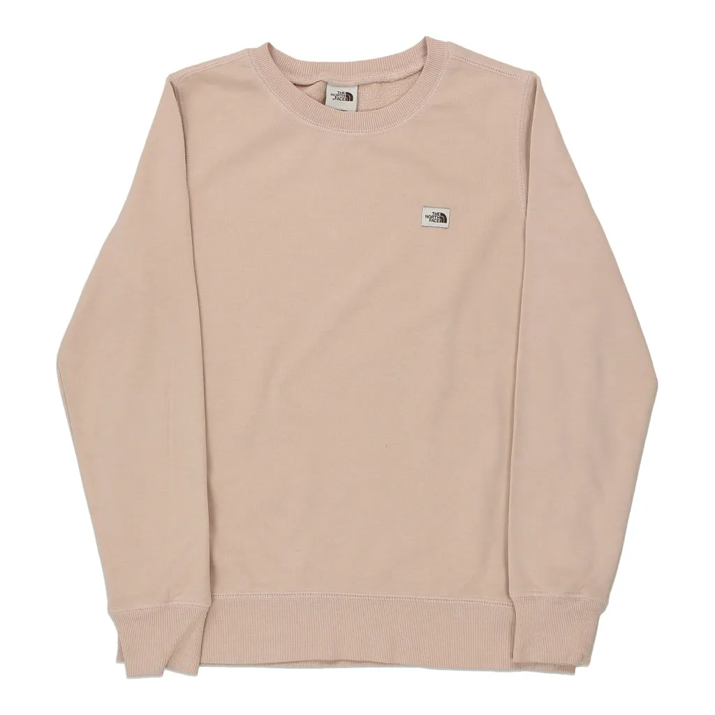 The North Face Sweatshirt - Medium Pink Cotton