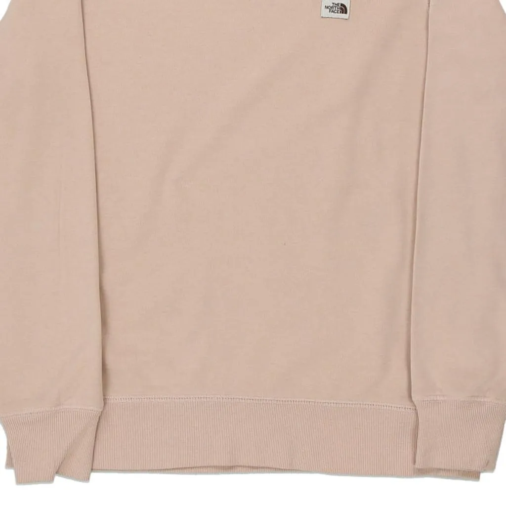 The North Face Sweatshirt - Medium Pink Cotton