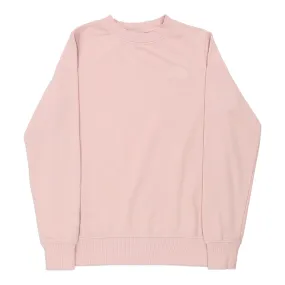 The North Face Sweatshirt - Small Pink Cotton Blend