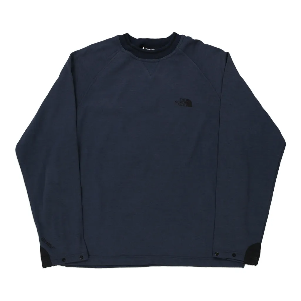 The North Face Sweatshirt - XL Navy Cotton