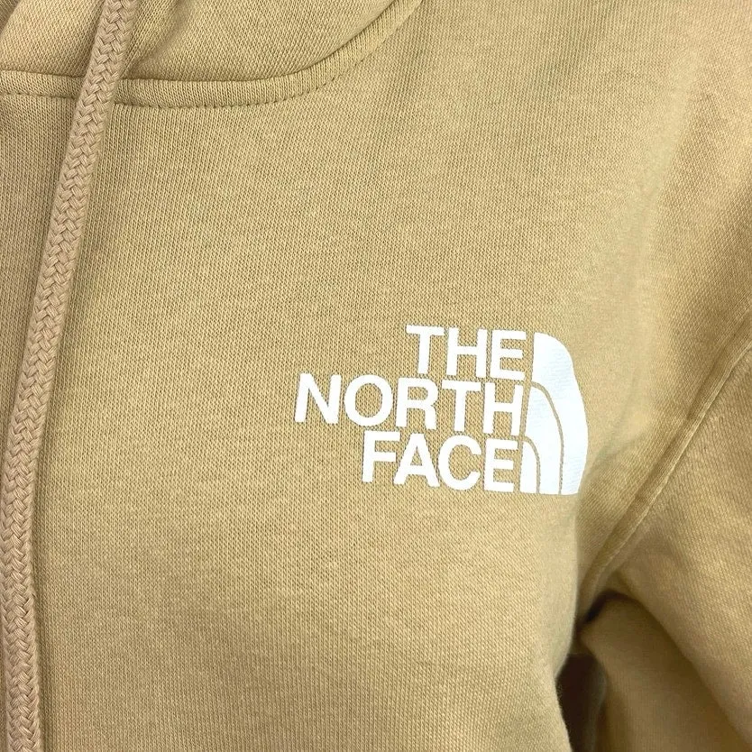 The North Face Unisex Khaki Box NSE Camo Drawstring Pullover Hoodie Sweatshirt M