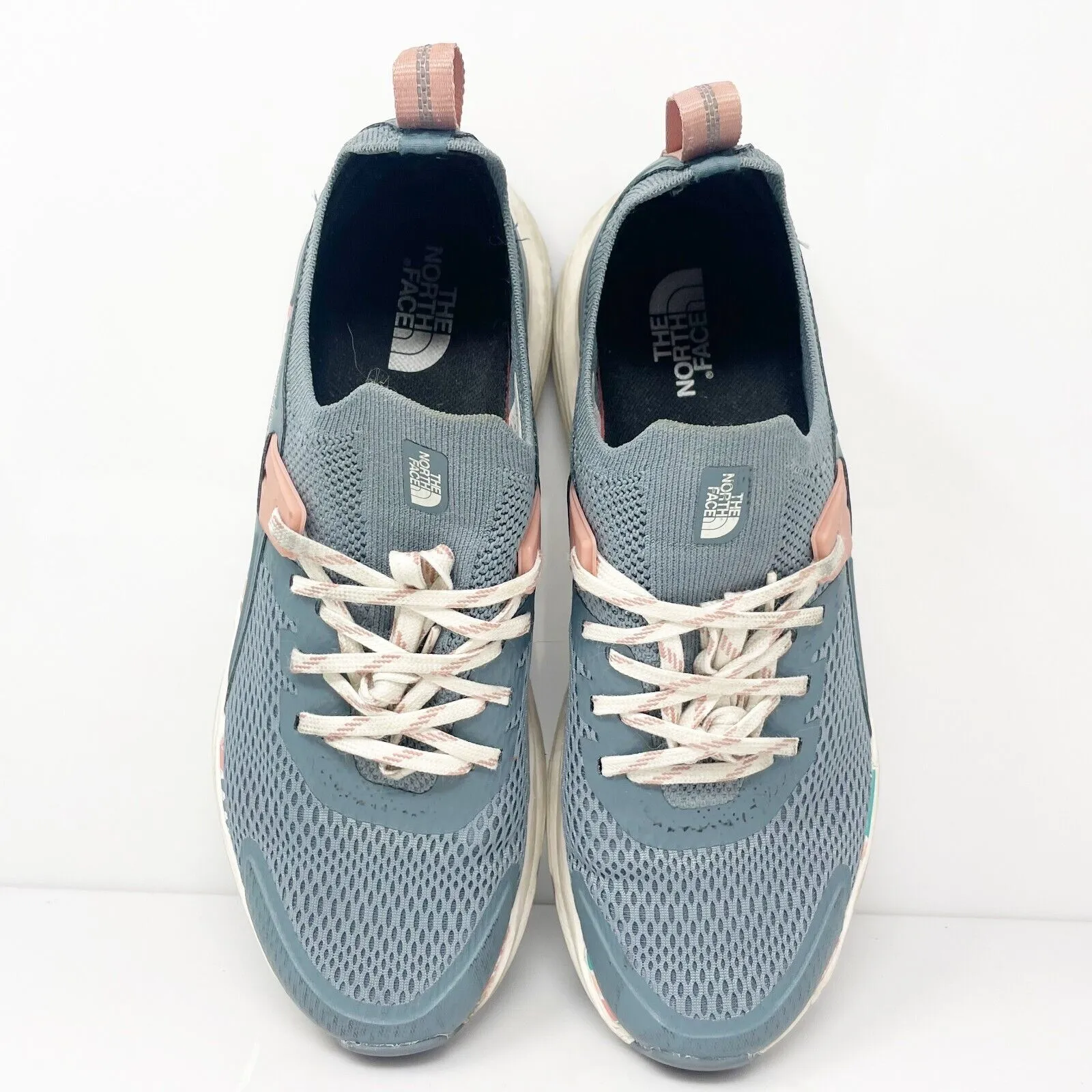 The North Face Womens Vectiv Hypnum NF0A4PFL Gray Running Shoes Sneakers Sz 8.5